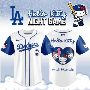 Los Angeles Dodgers MLB x Hello Kitty Night Game Limited Edition Jersey 2025
