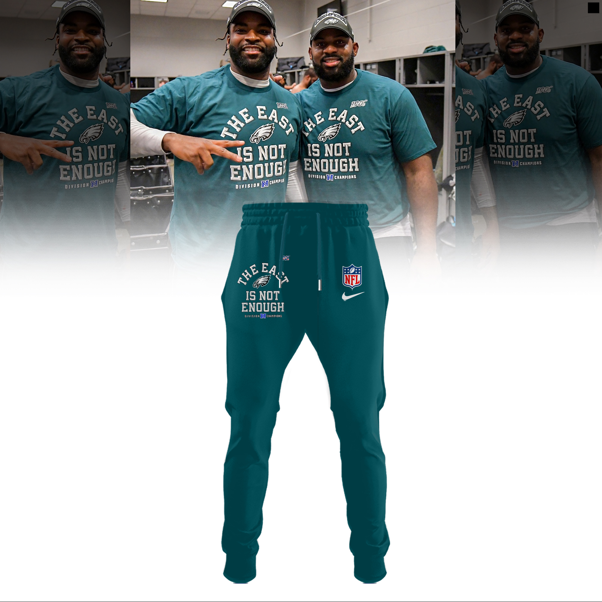 Philadelphia Eagles 2025 NFC East Division Champions Combo Philadelphia Eagles 2025 NFC East Division Champions Combo