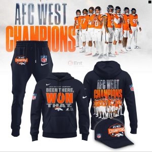 Denver Broncos 2025 AFC West Division Champions Combo