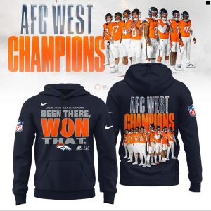 Denver Broncos 2025 AFC West Division Champions Combo