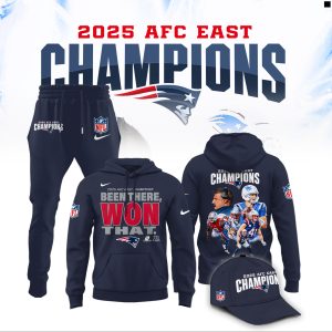 New England Patriots 2025 AFC East Division Champions Combo