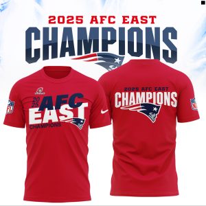 New England Patriots 2025 AFC East Division Champions Combo