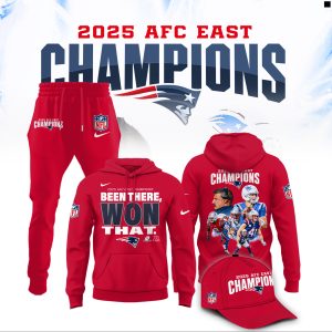 New England Patriots 2025 AFC East Division Champions Combo