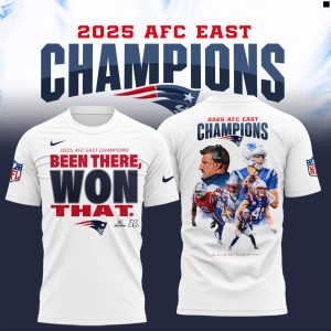 New England Patriots 2025 AFC East Division Champions Combo