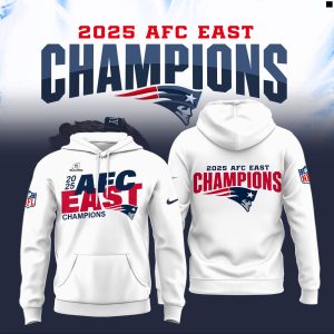 New England Patriots 2025 AFC East Division Champions Combo