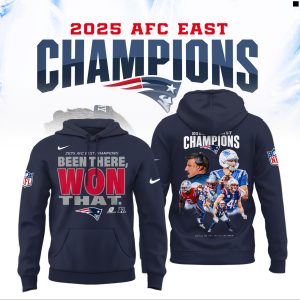 New England Patriots 2025 AFC East Division Champions Combo