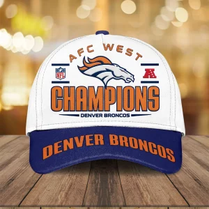 Denver Broncos 2025 AFC West Division Champions Cap