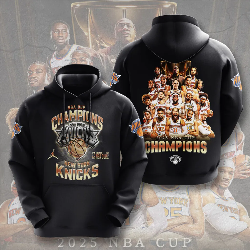 New York Knicks 2025 NBA Cup Champions Limited Edition Shirt