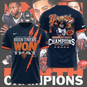 Chicago Bears 2025 NFC North Division Champions Combo