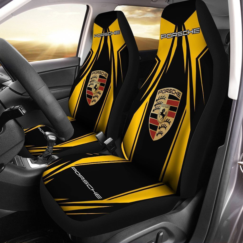 Porsche Car Seat Cover ( Set Of 2 ) Ver2