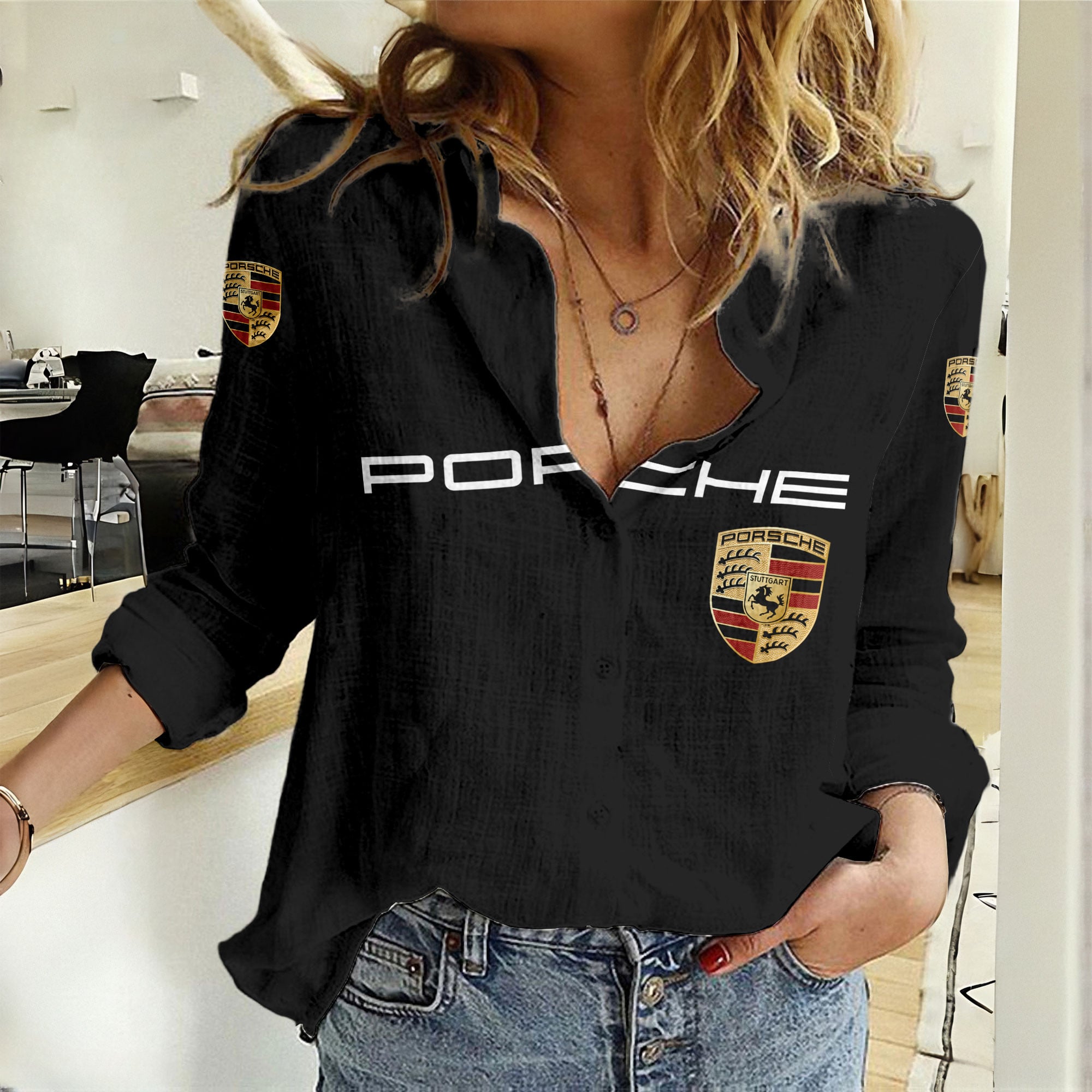 PORSCHE Woman Casual Shirt