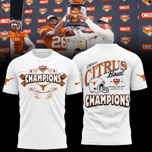 Texas Longhorns Cheez-It Citrus Bowl Champions Shirt