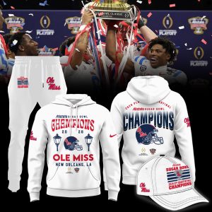 Ole Miss Rebels 2026 Sugar Bowl Champions Shirt