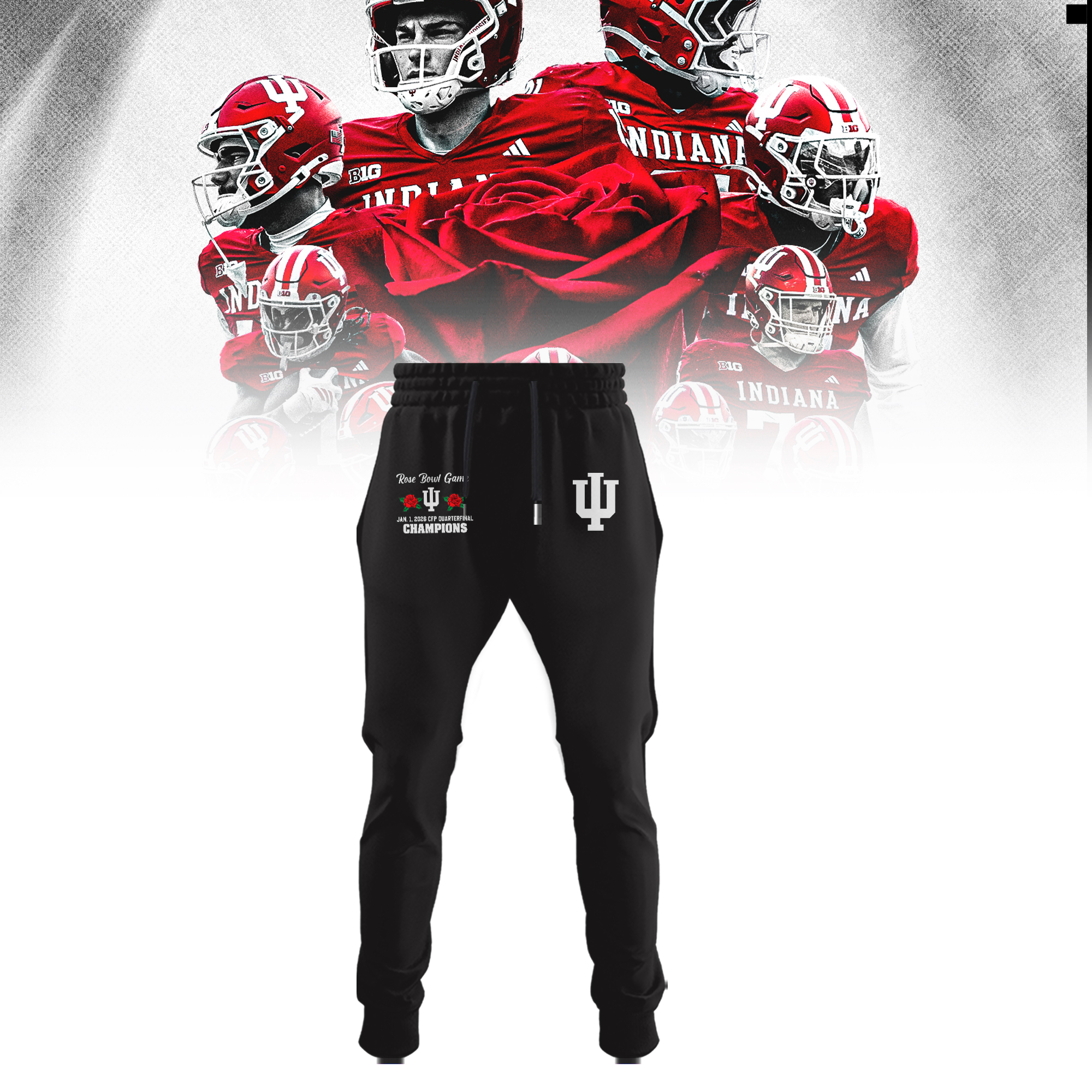 Indiana Hoosiers 2026 Rose Bowl Champions Shirt Indiana Hoosiers 2026 Rose Bowl Champions Shirt