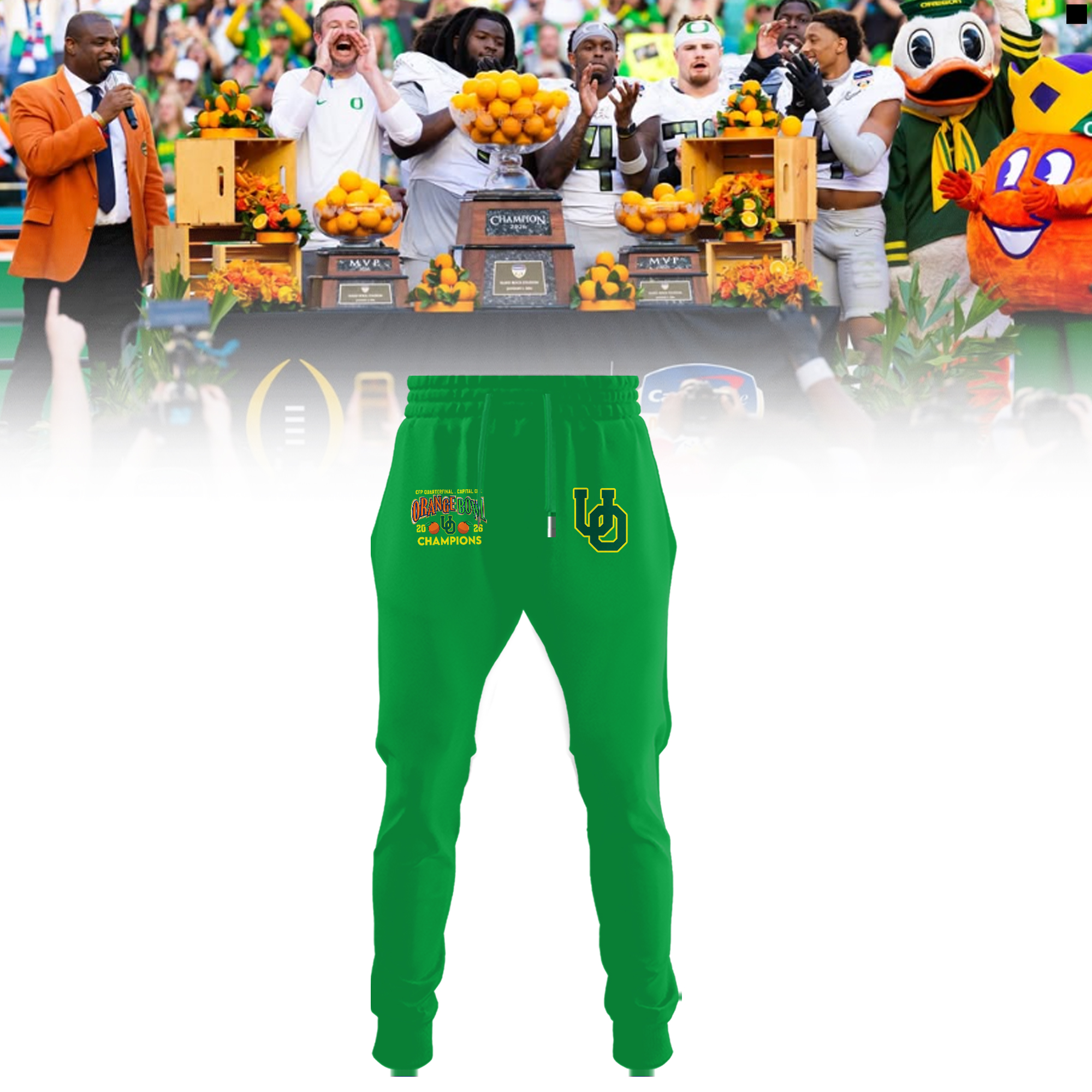 Oregon Ducks 2026 Orange Bowl Champions Shirt Oregon Ducks 2026 Orange Bowl Champions Shirt