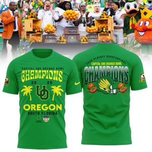 Oregon Ducks 2026 Orange Bowl Champions Shirt Oregon Ducks 2026 Orange Bowl Champions Shirt