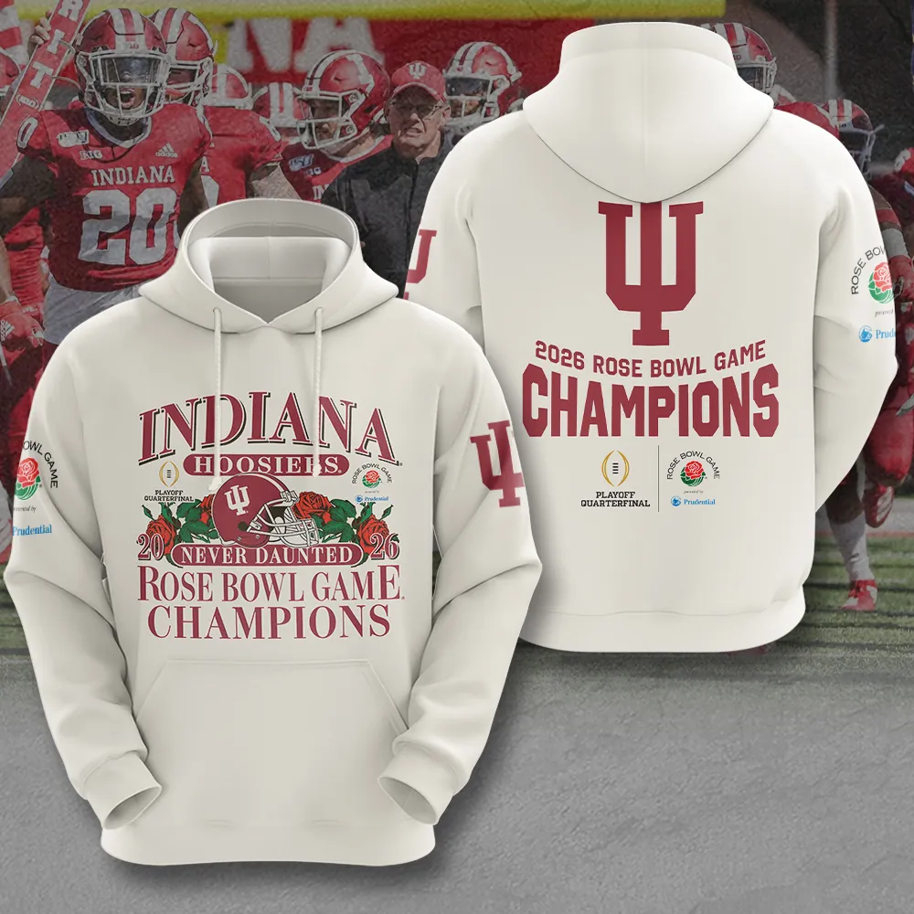 Indiana Hoosiers 2026 Rose Bowl Champions Shirt Indiana Hoosiers 2026 Rose Bowl Champions Shirt
