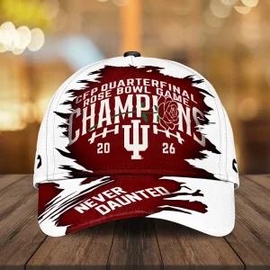 Indiana Hoosiers 2026 Rose Bowl Champions Cap