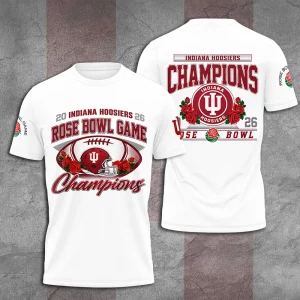 Indiana Hoosiers 2026 Rose Bowl Champions Shirt