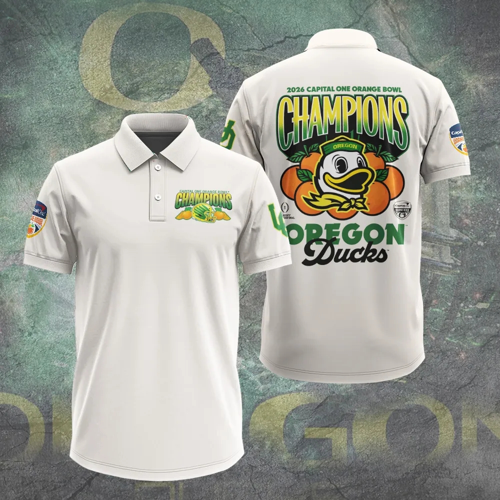 Oregon Ducks 2026 Orange Bowl Champions Shirt Oregon Ducks 2026 Orange Bowl Champions Shirt