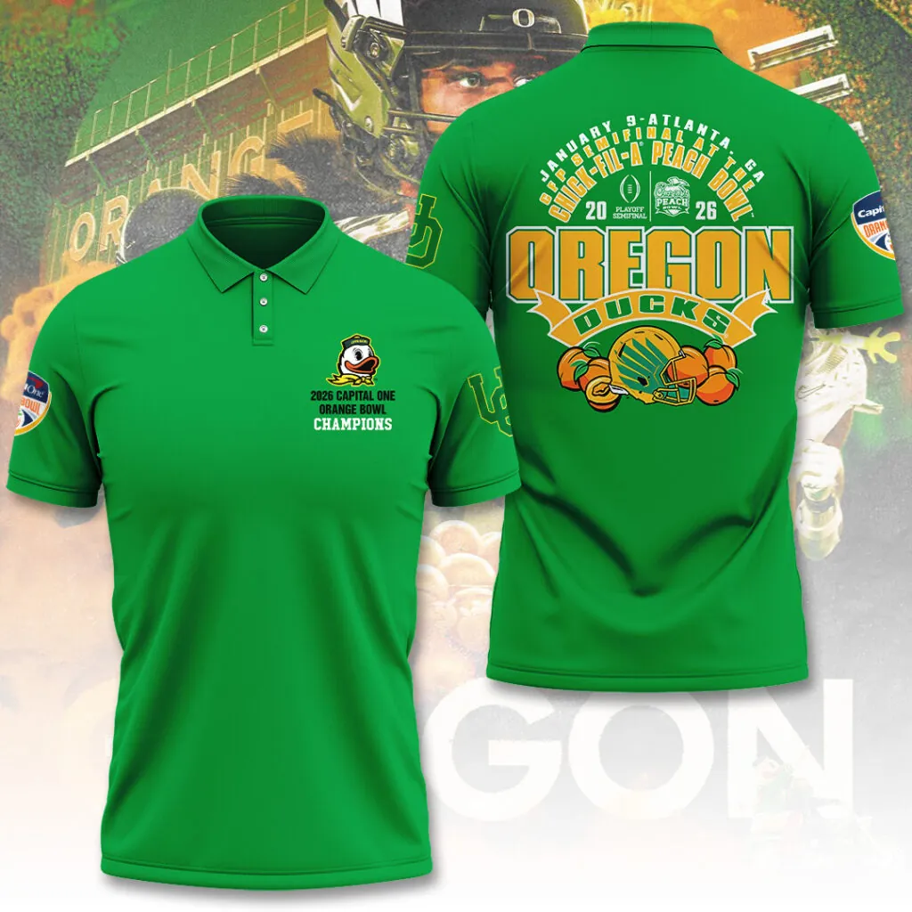 Oregon Ducks 2026 Orange Bowl Champions Shirt Oregon Ducks 2026 Orange Bowl Champions Shirt